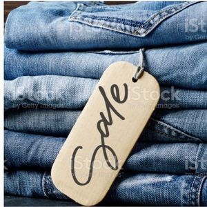 Mystery Bundle of jeans sale…various brands and sizes.